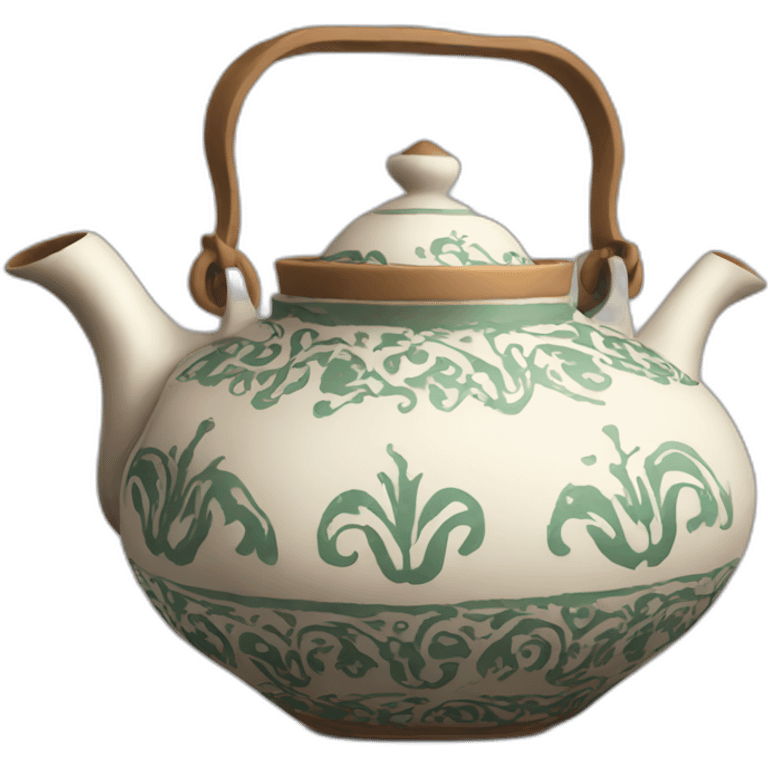 Arabic tea pot emoji