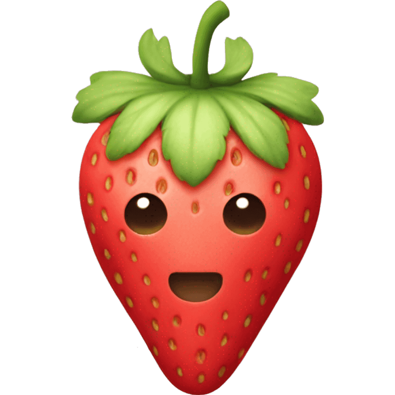 Strawberry matcha emoji