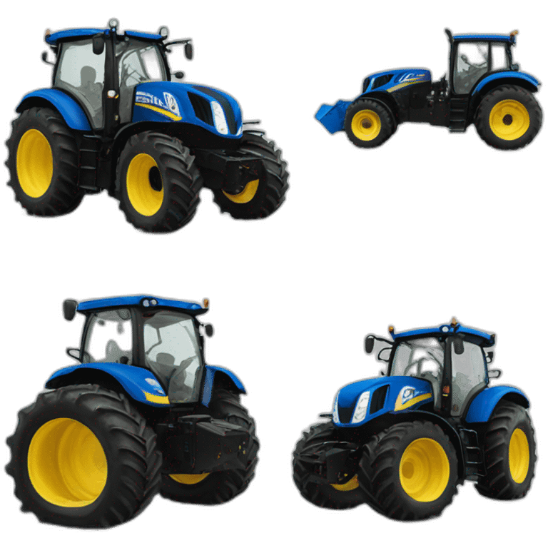 Tracteur New Holland emoji