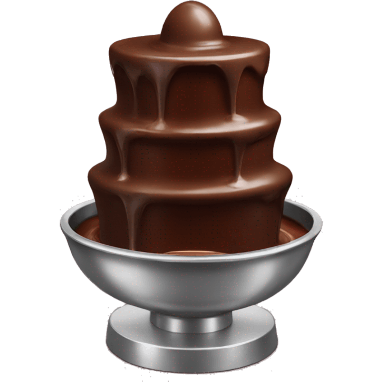 chocolate fountain emoji