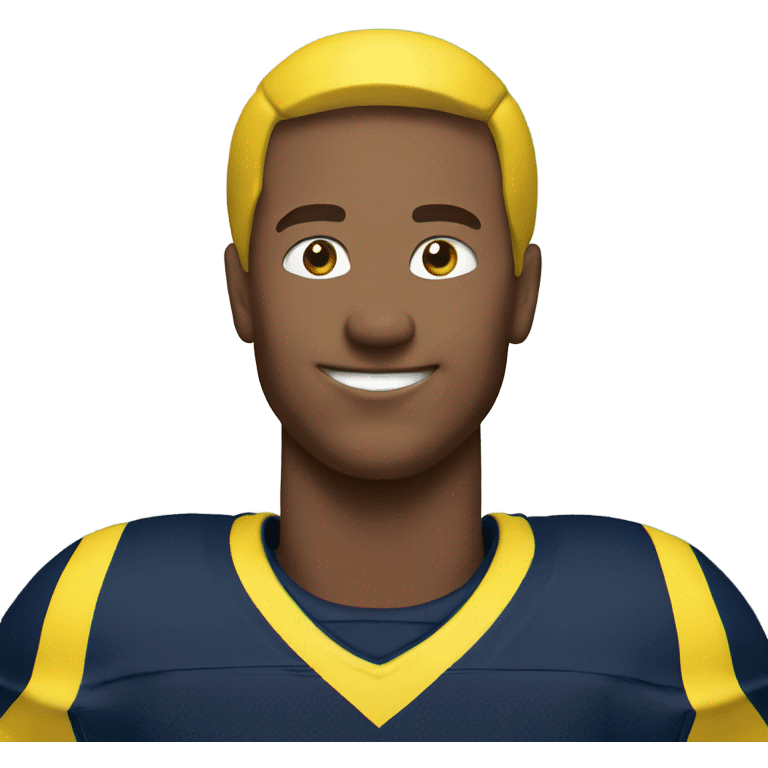 Michigan football emoji