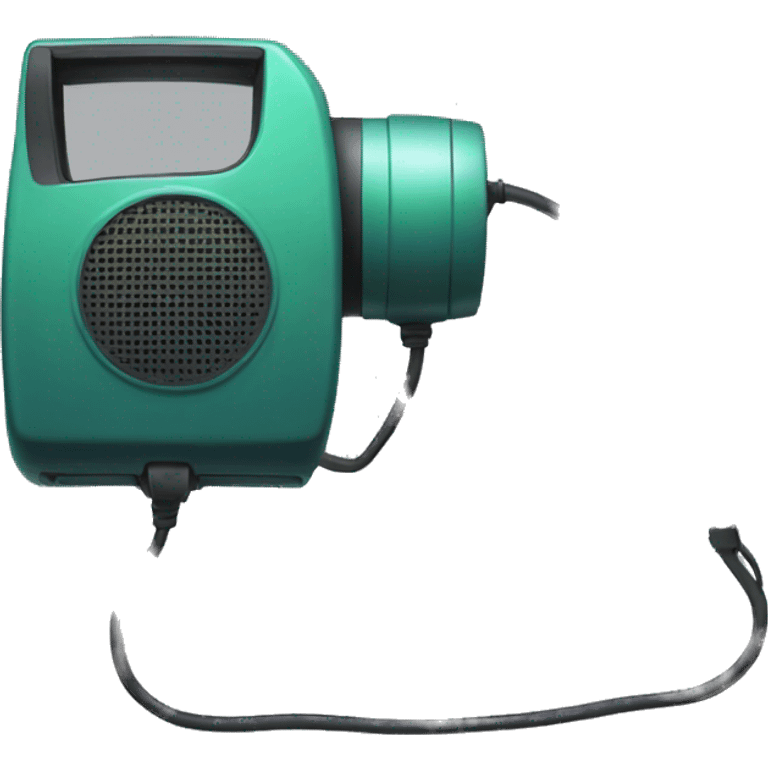 80's Walkie talkie emoji