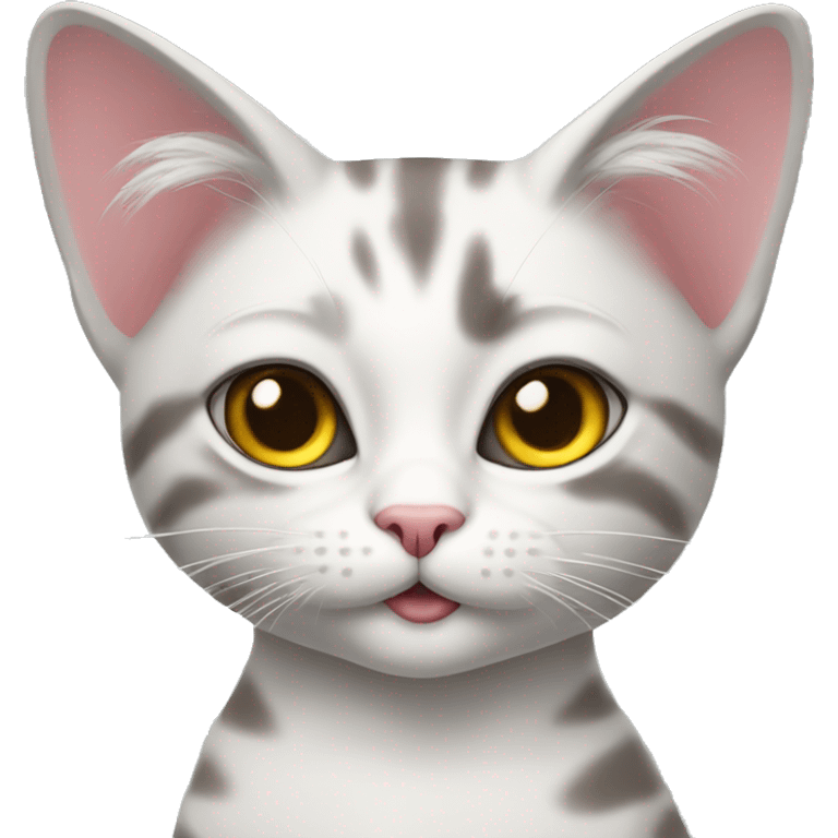 coquette cat emoji