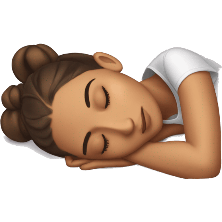 Ariana Grande sleeping emoji