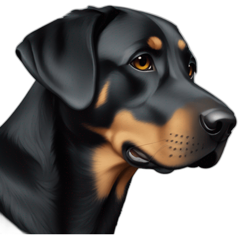 labrador crossed with beauceron emoji