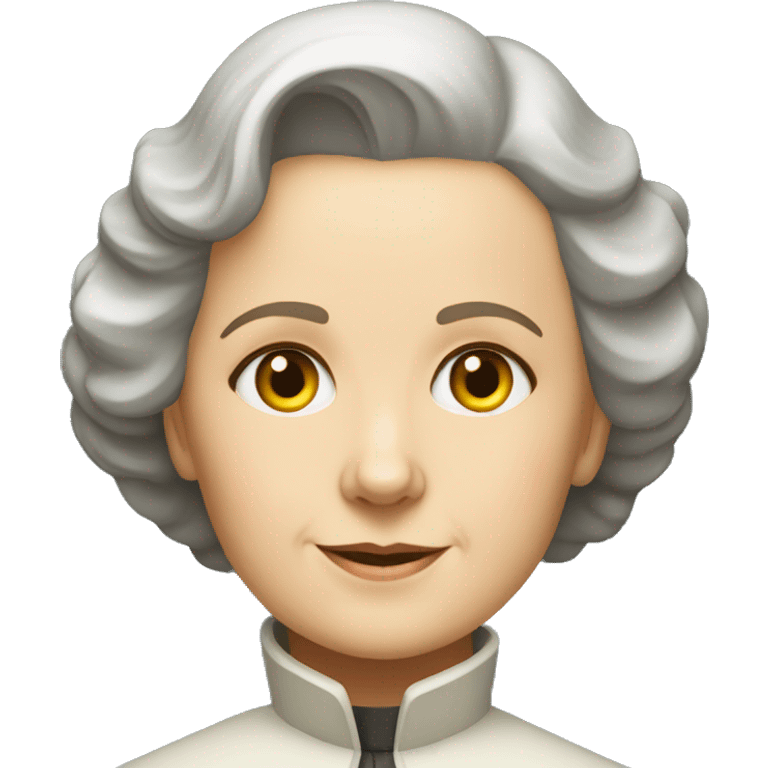 Científica Marie Curie  emoji