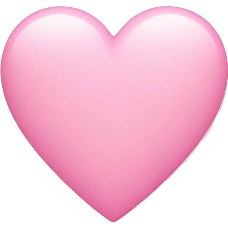 pink pastel heart emoji