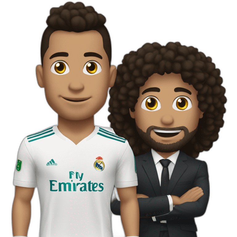 CR7 et marcelo qui font suiiiiii emoji