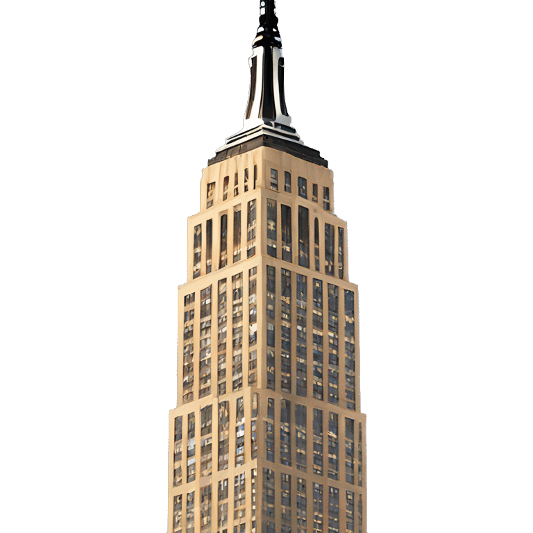 Empire State Building new york emoji