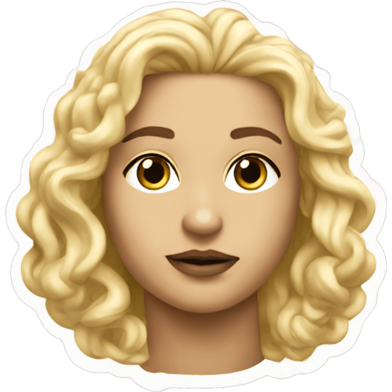 Make a sticker that points to the Versace brand without showing it directly, it should be an association with the brand emoji