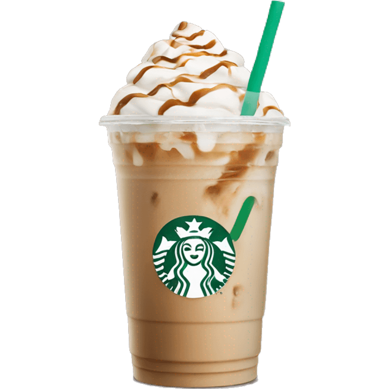 Starbucks iced latte  emoji