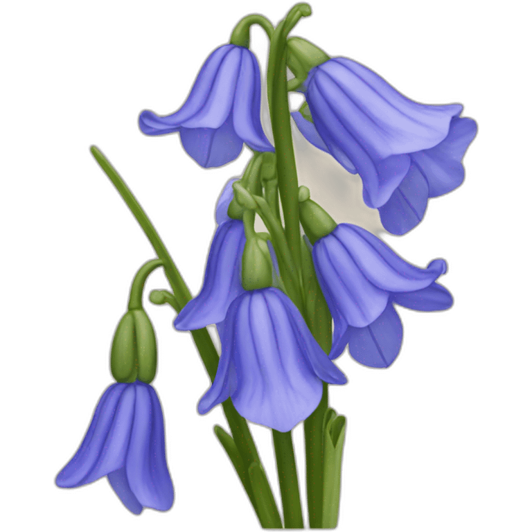 Bluebell flower emoji