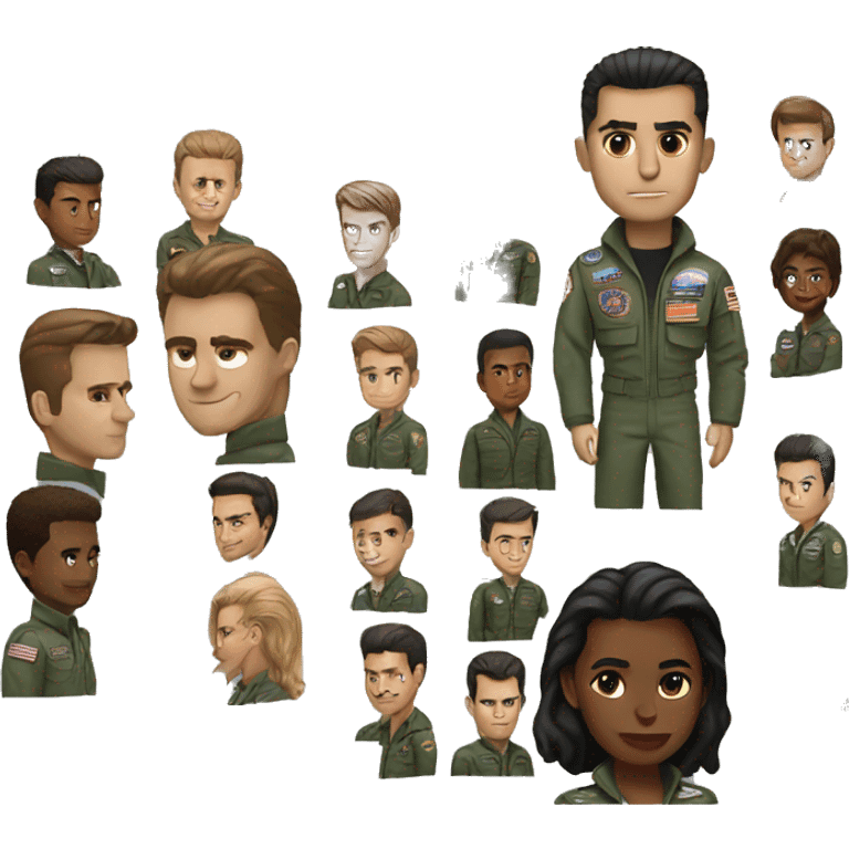 Top gun emoji