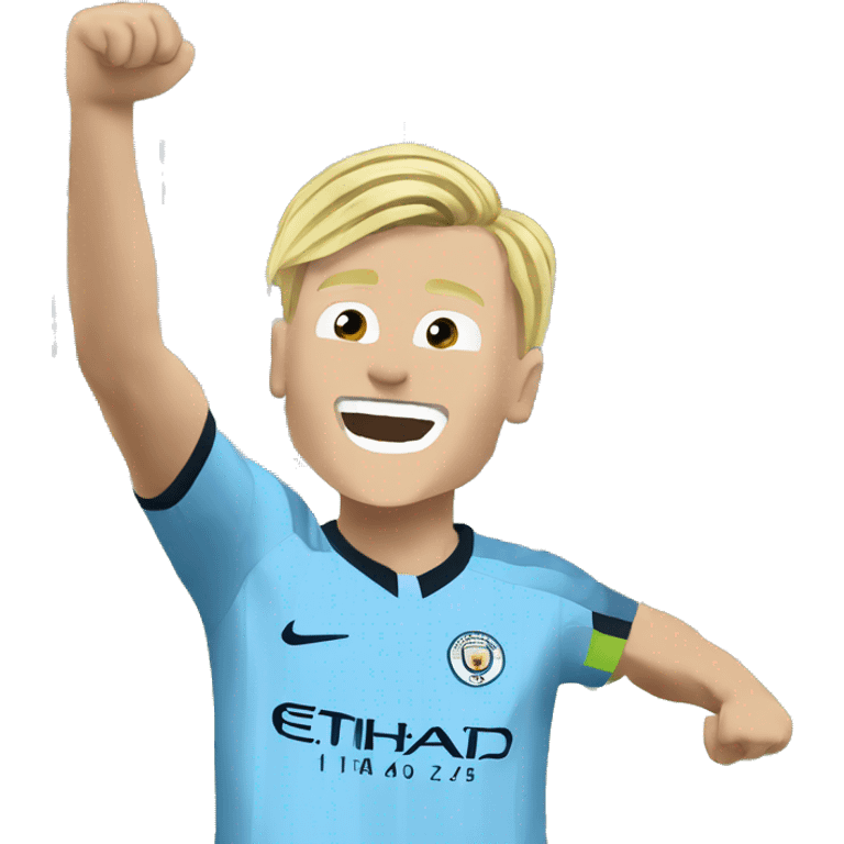 Erling Haaland manchester city goal celebration  emoji