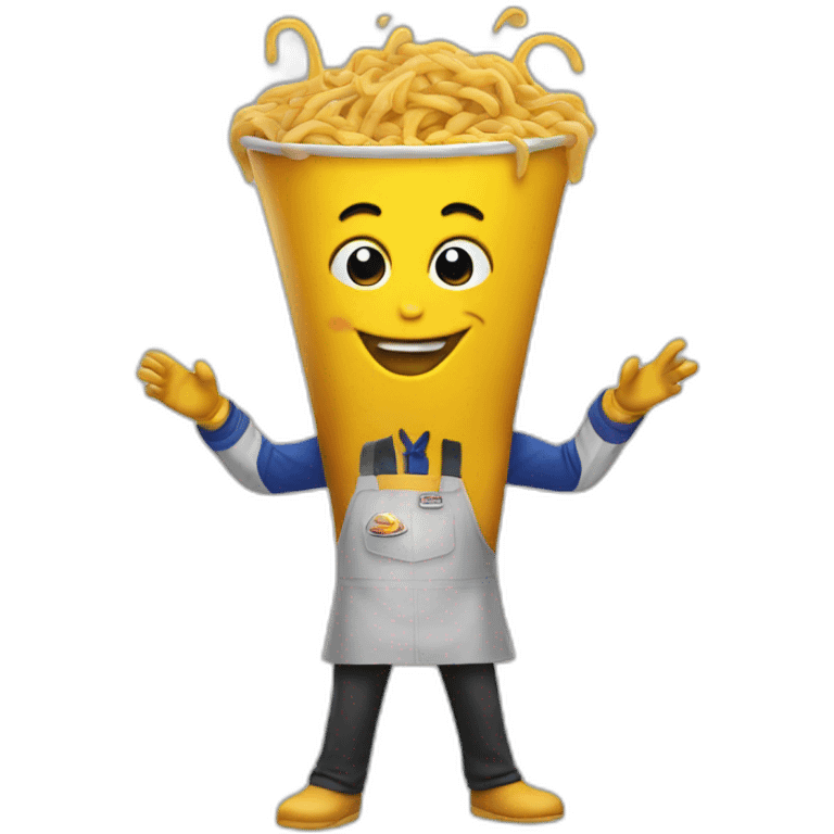 happy skyline chili character emoji