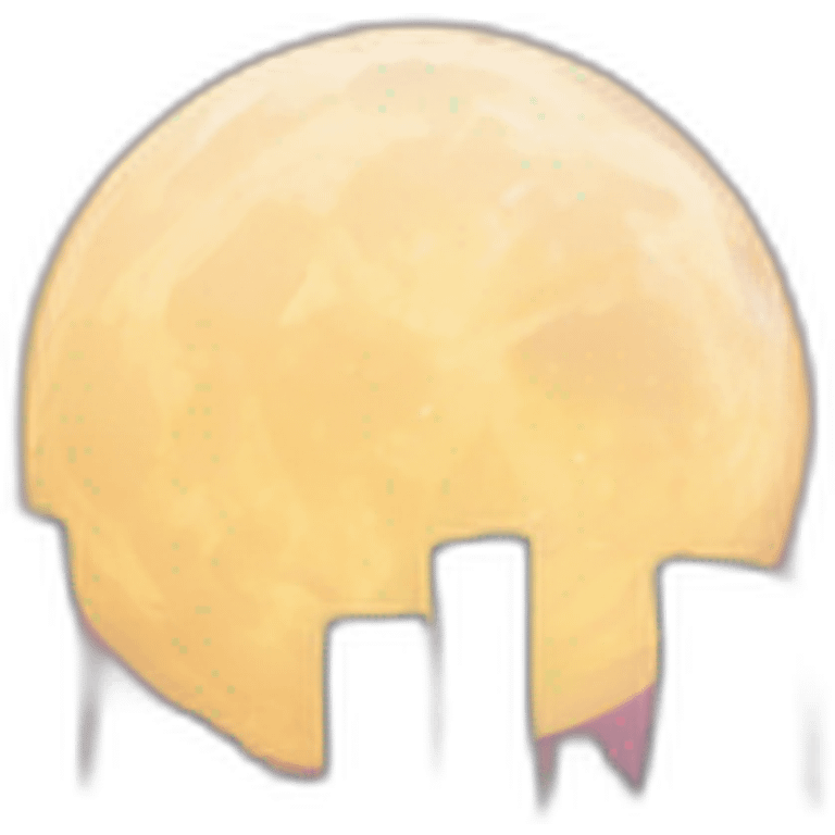 moonrising over a city emoji