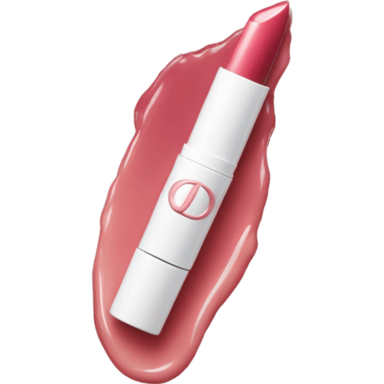 One Dior lip oil emoji