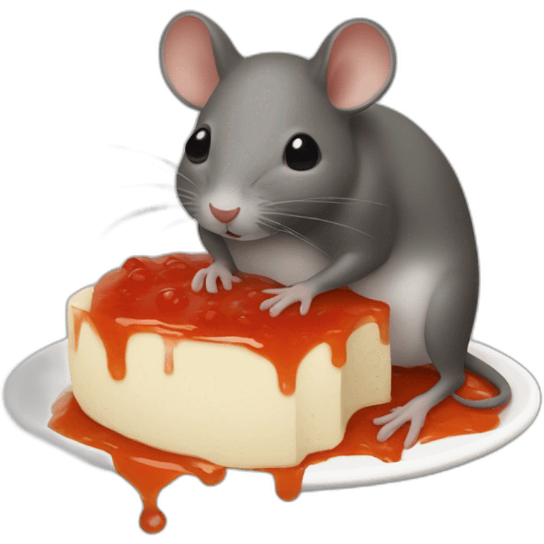 souris sur sauciisse emoji