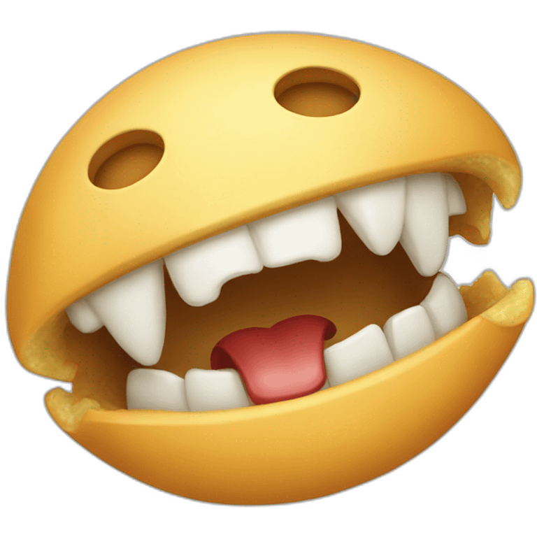 Bite dans chat emoji