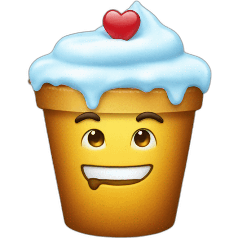 Cœur glace  emoji