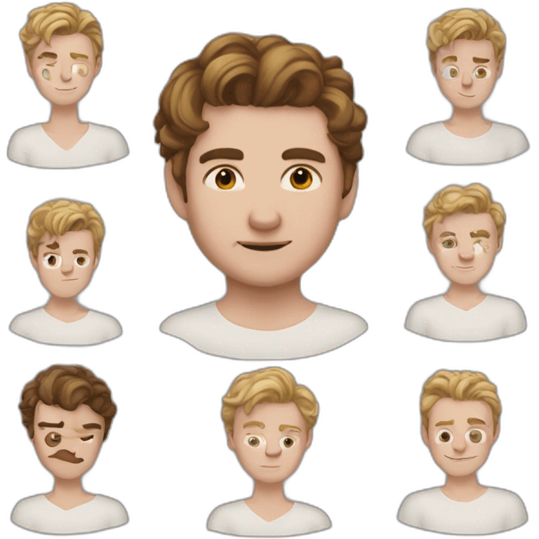 Melchior (white skin), Caspar, Balthazar emoji