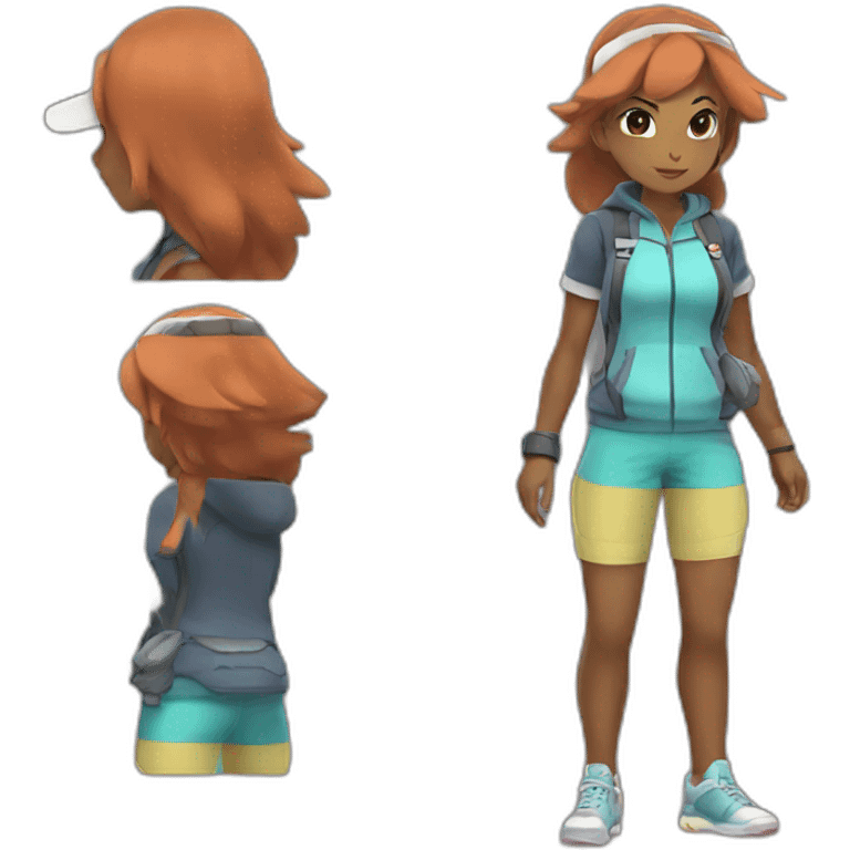 Serena Pokemon Trainer emoji