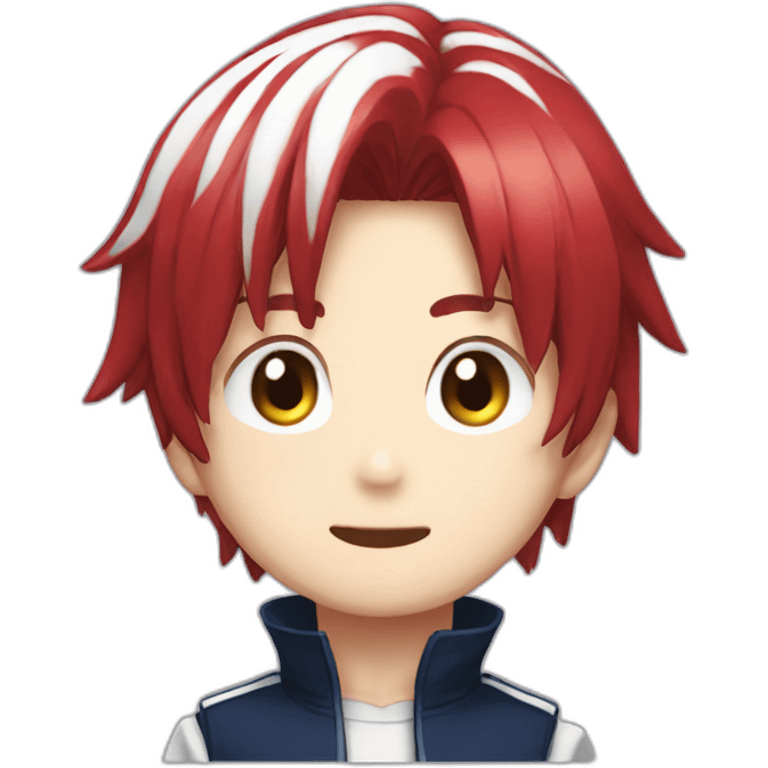 todoroki from mha emoji