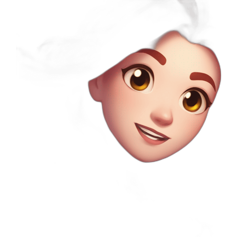 Vexana of Mobile Legends hug Angela emoji