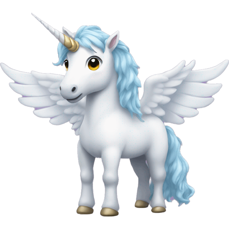 unicorn with wings emoji