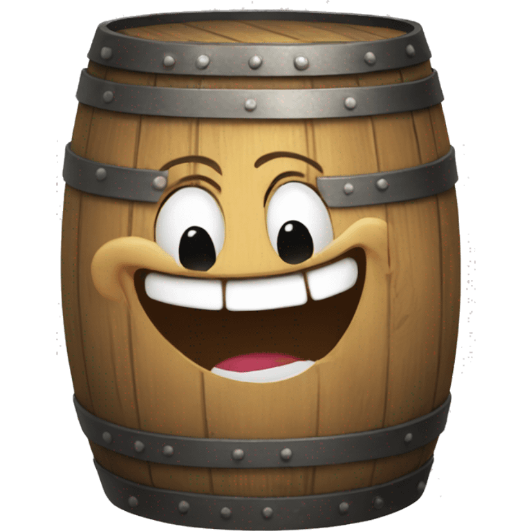 laughing barrel emoji