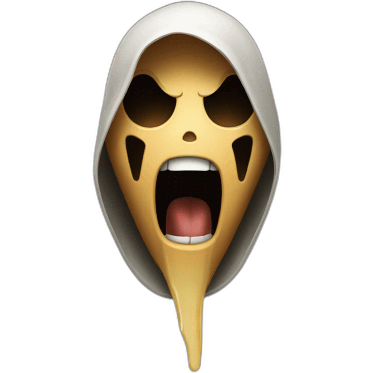 scream in the scream movie emoji