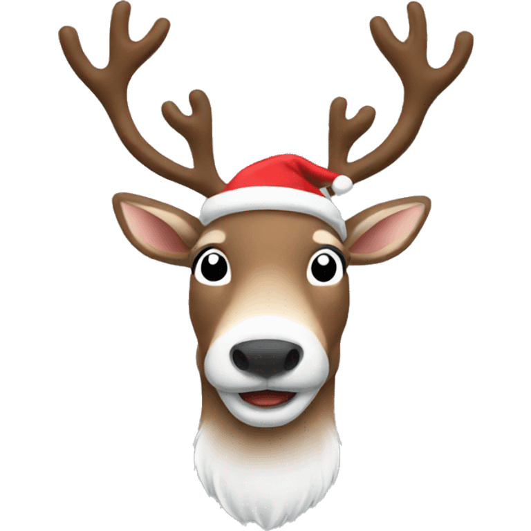 Reindeer Christmas emoji