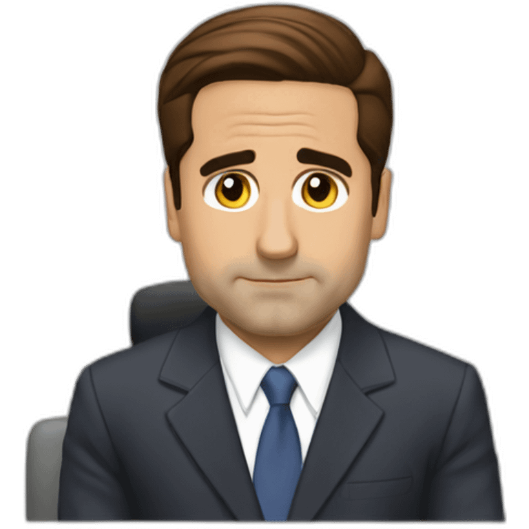 Michael Scott Thé Office emoji