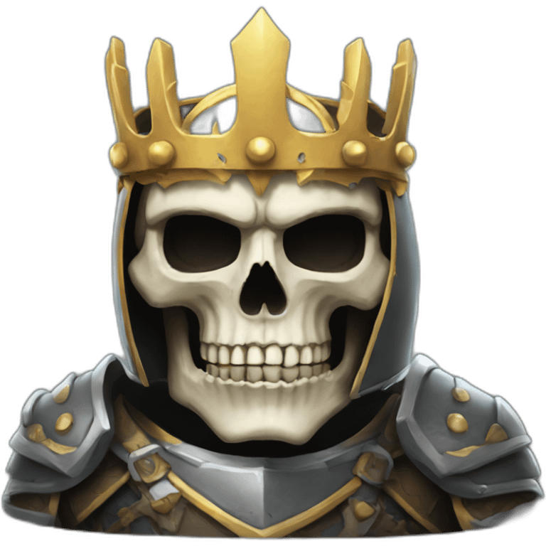 Skull knight king emoji