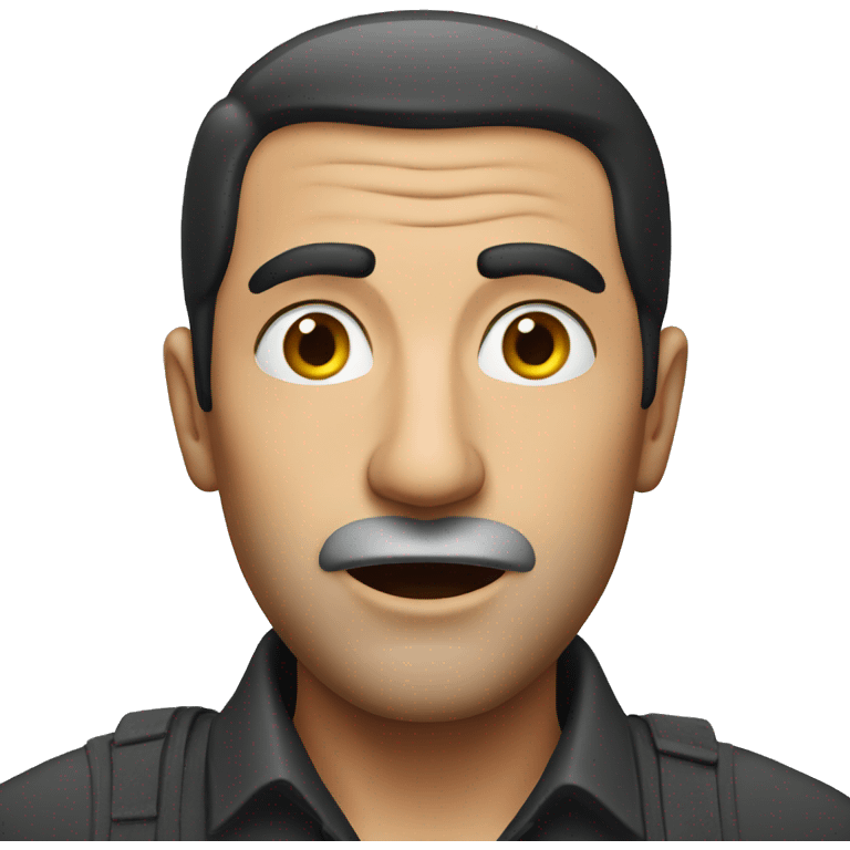 Turkish man have a surprised  emoji