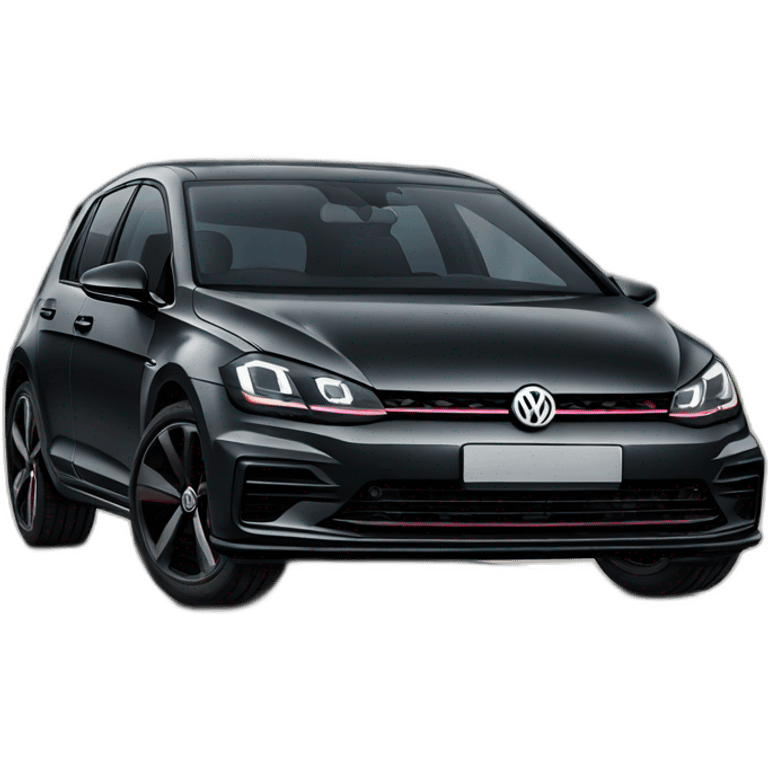 2023 Volkswagen Golf universal black emoji