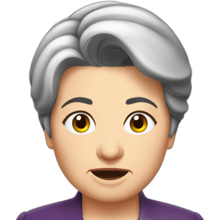 Meral Akşener angry emoji