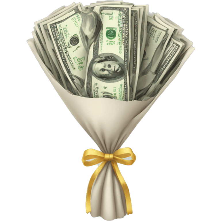 Money bouquet  emoji