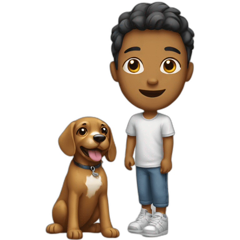 PLAYING WITH DOG emoji