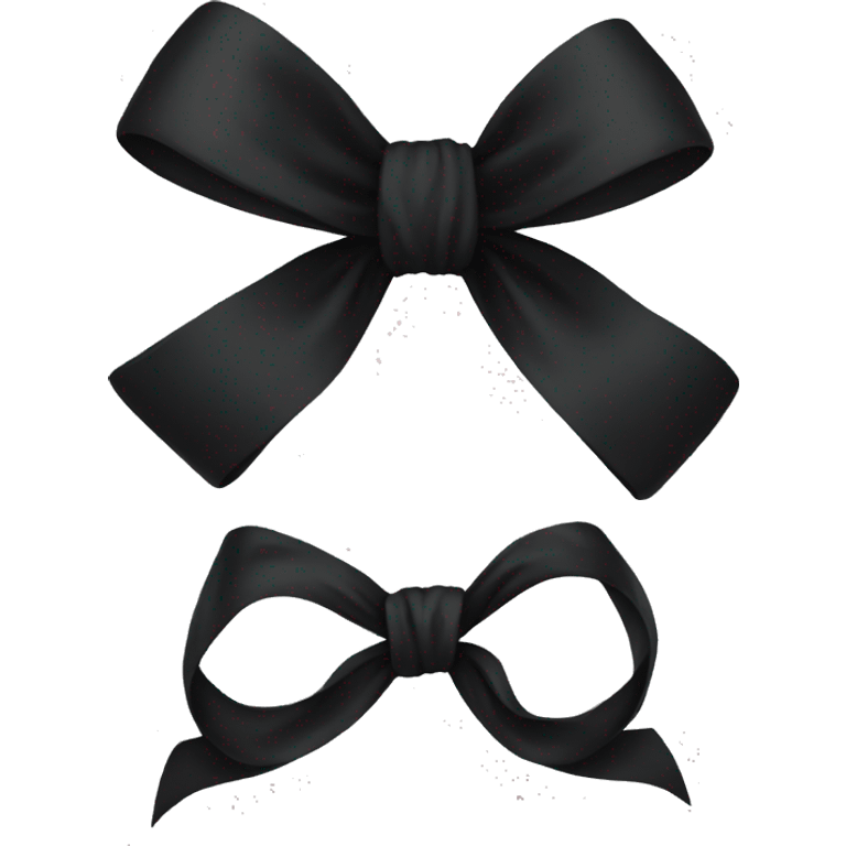 black bow emoji