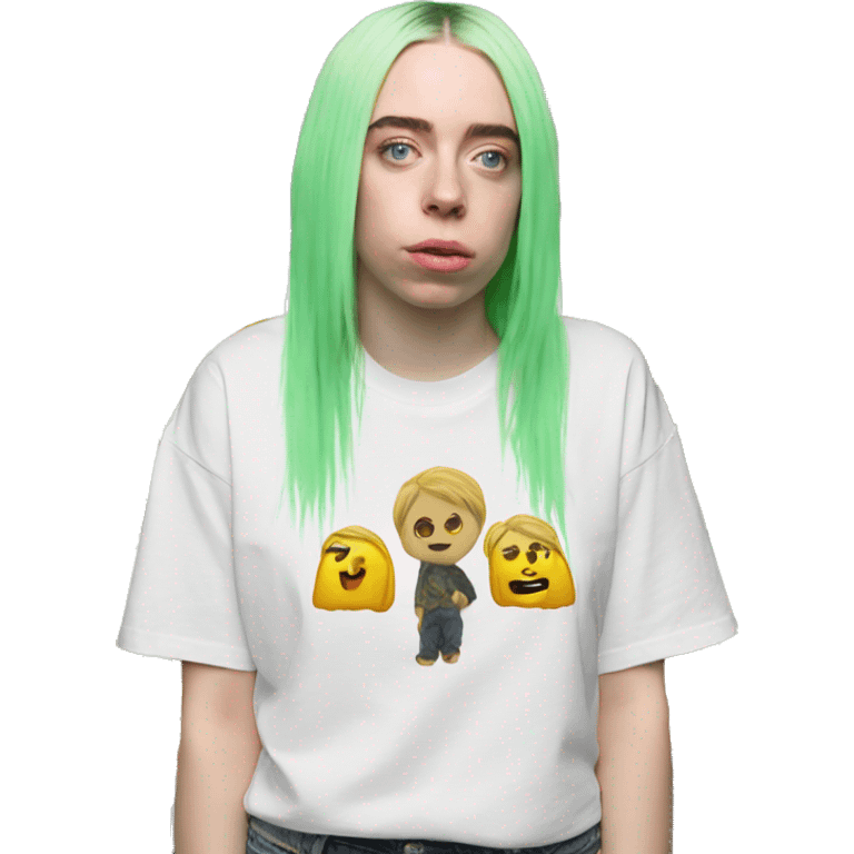 billie eilish shirt emoji