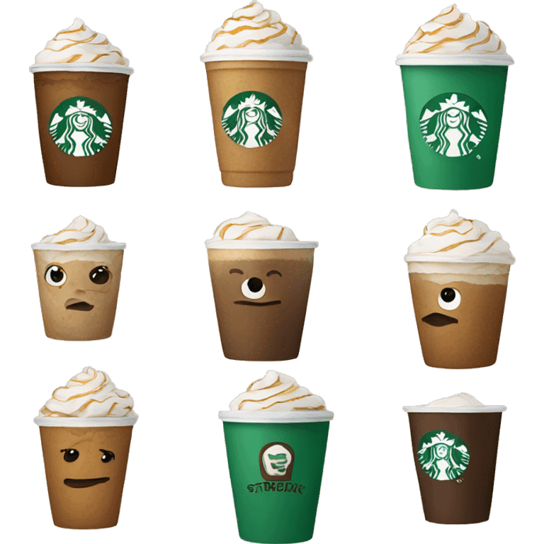 Cute Starbucks  emoji