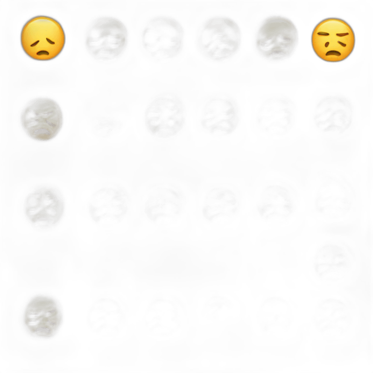 Emoji triste  emoji