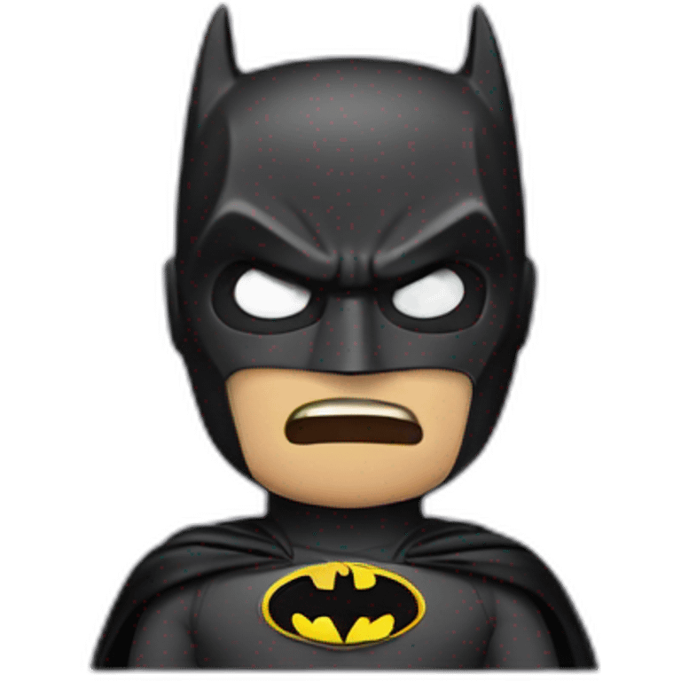 batman looking confused emoji