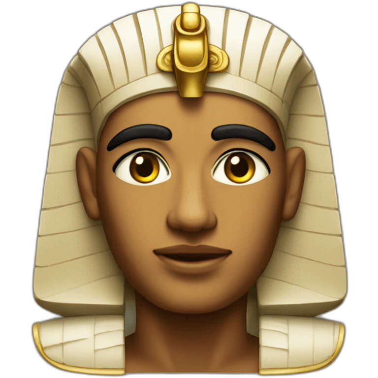 Pharaon egyptien emoji