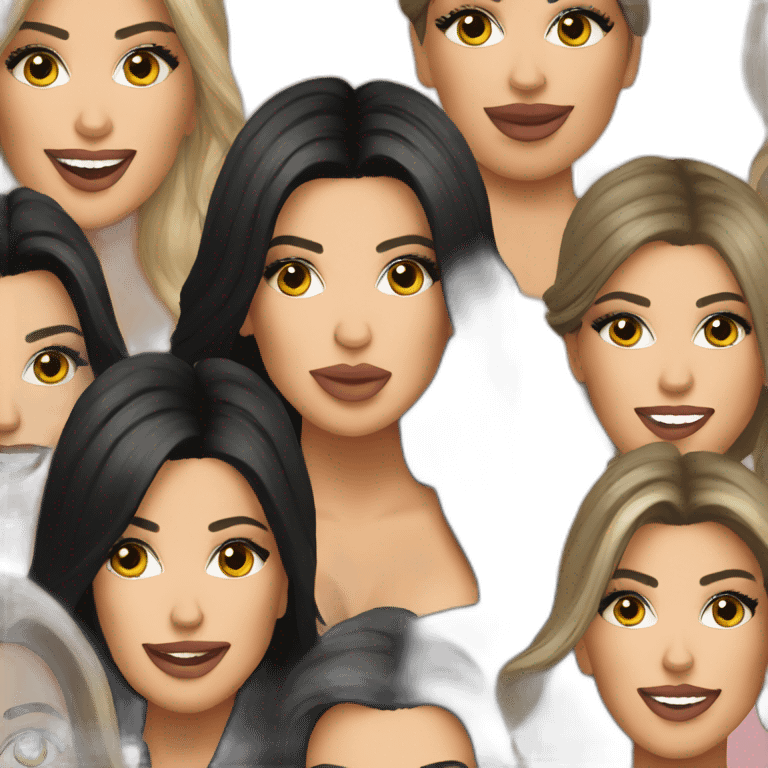 Kardashian magazine emoji