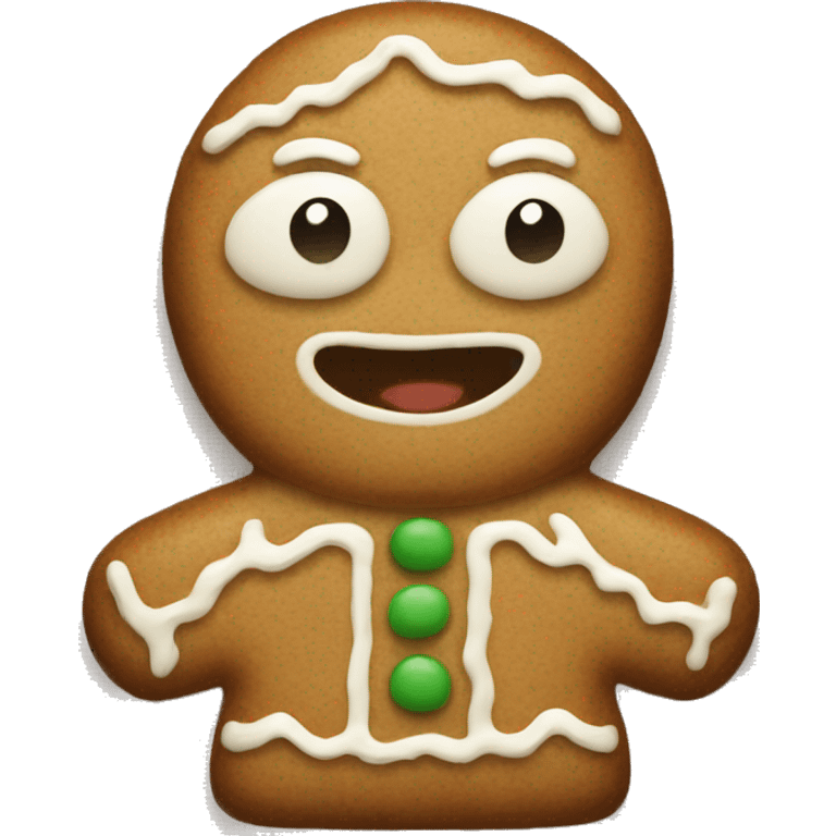 beige gingerbread emoji