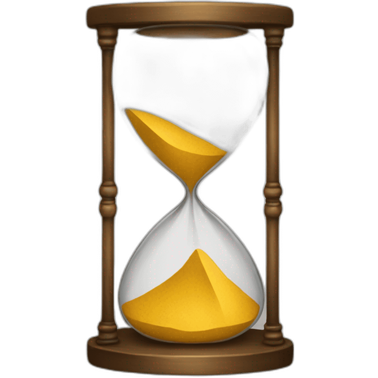 Hourglass emoji