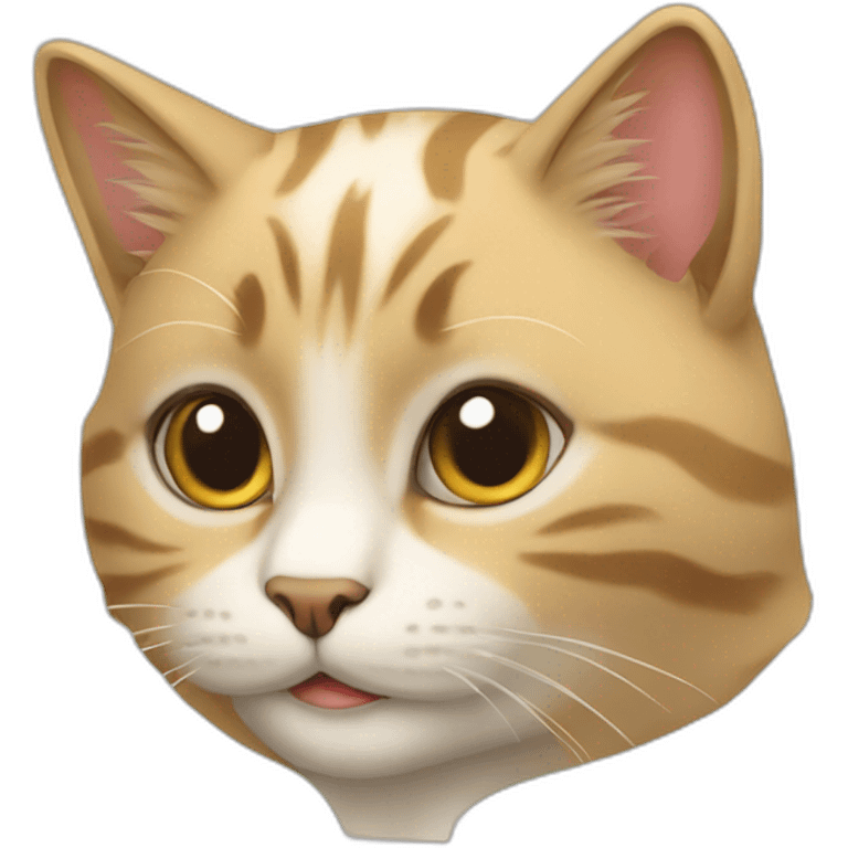 Une chatte emoji