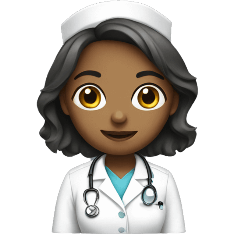 Girl nurse emoji